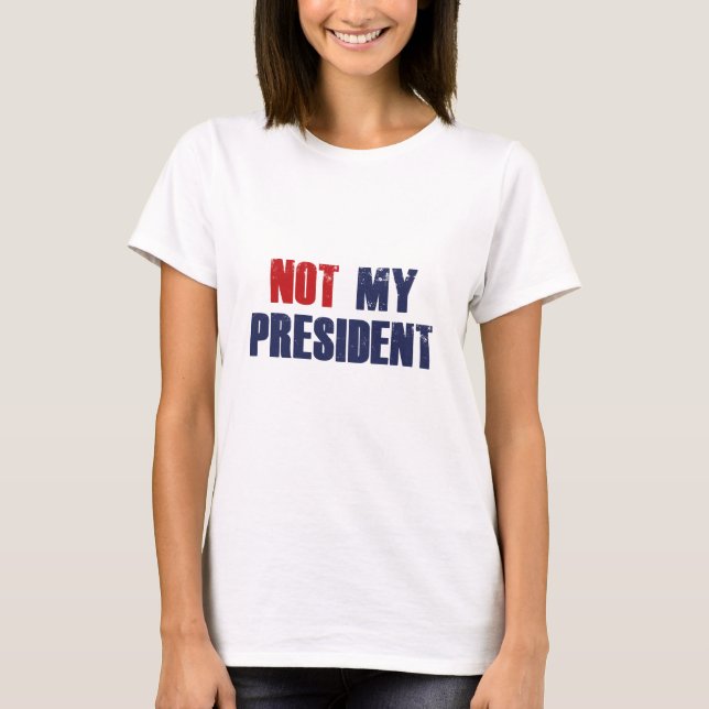 Camiseta Não Meu Presidente (Frente)