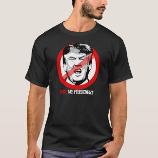 Camiseta Não meu presidente - Anti-Trunfo