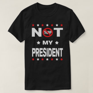 Camiseta Não meu presidente - Anti-Trunfo