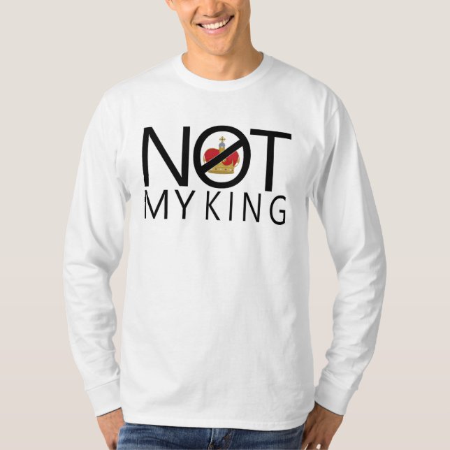 Camiseta Não Meu Rei (Frente)