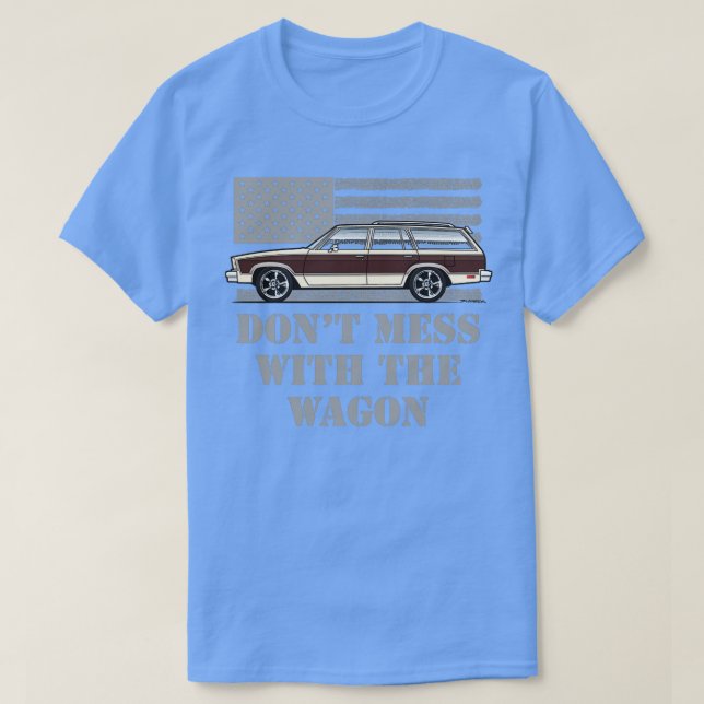 Camiseta não mexa areia e marrom (Frente do Design)