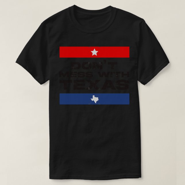 Camiseta Não mexa com Texas TShirt 1 (Frente do Design)
