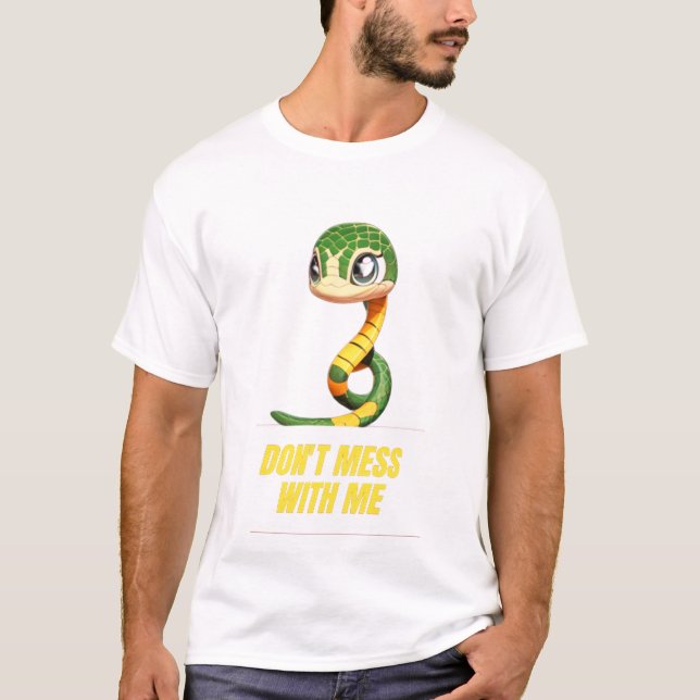 Camiseta não mexa comigo (Frente)
