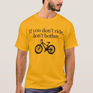 Camiseta Não monte o T (MTB)