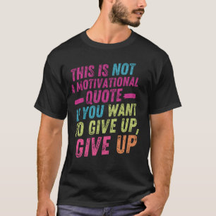 Camiseta Não Motivado