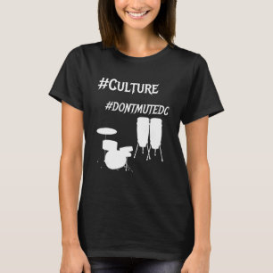 Camiseta Não Mudar a Garganta da Justiça Social DC Go-Go