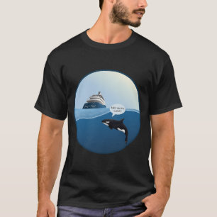 Camiseta Não na minha vigia