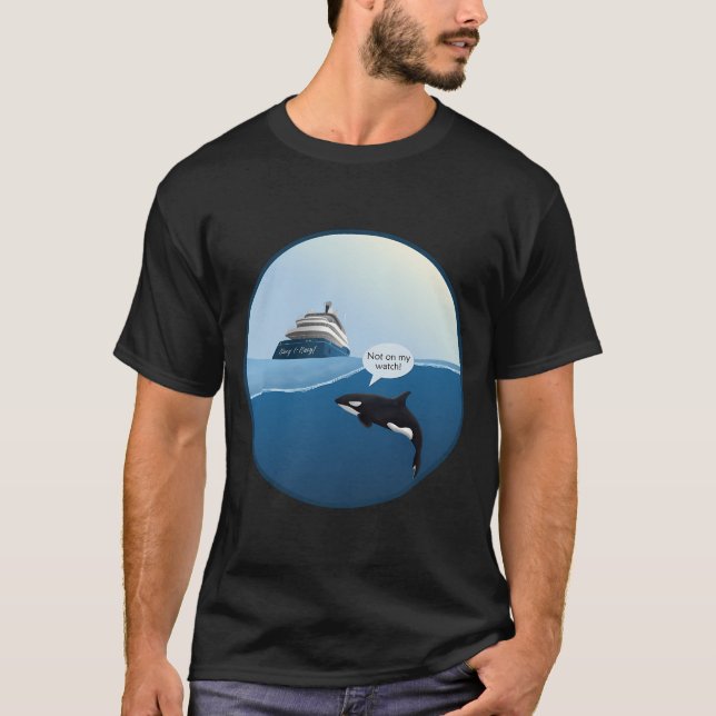 Camiseta Não na minha vigia (Frente)