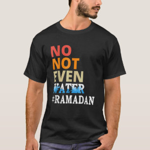 Camiseta Não Nem Mesmo O Muçulmano Muçulmano Que Morde Água