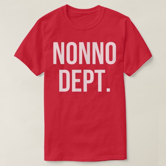 Camiseta Não-no  (Frente do Design)