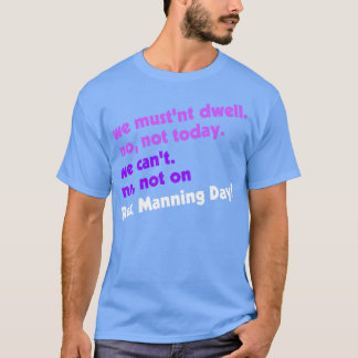 Camiseta Não no dia do brex