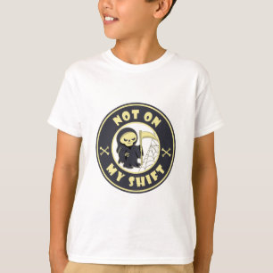 Camiseta Não no meu turno a citação do Dia das Bruxas da Gr