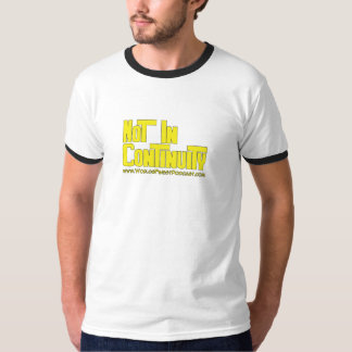Camiseta Não no t-shirt da continuidade