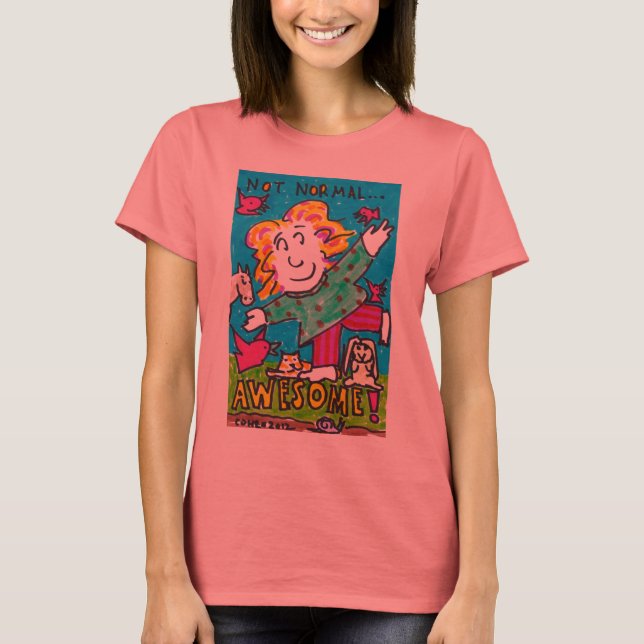 Camiseta Não normal (Frente)