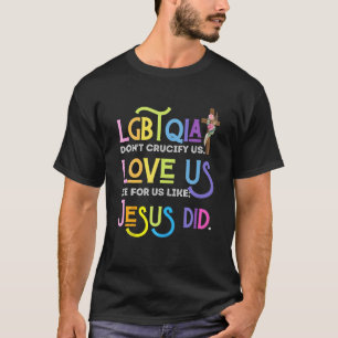 Camiseta Não nos crucifique com o amor