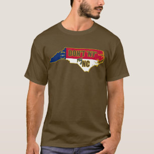 Camiseta Não NOVA IORQUE Minha CAROLINA DO NORTE