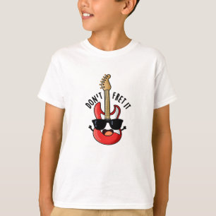 Camiseta Não o liberte de um trocadilho de guitarra engraça