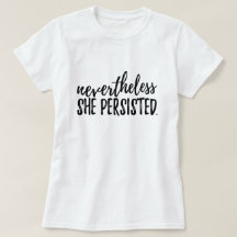 Não obstante persistiu t-shirt