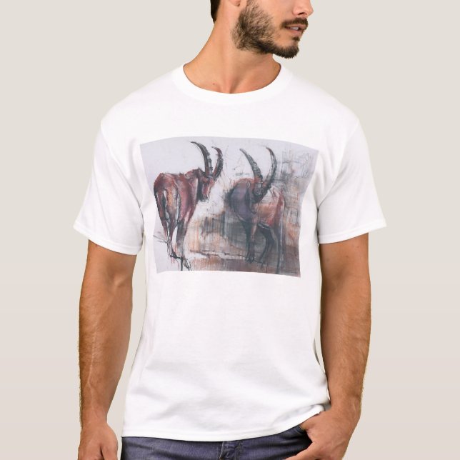 Camiseta Não olhe para baixo (Frente)