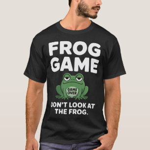 Camiseta Não Olhe Para O Sapo Jogo Divertido Meme