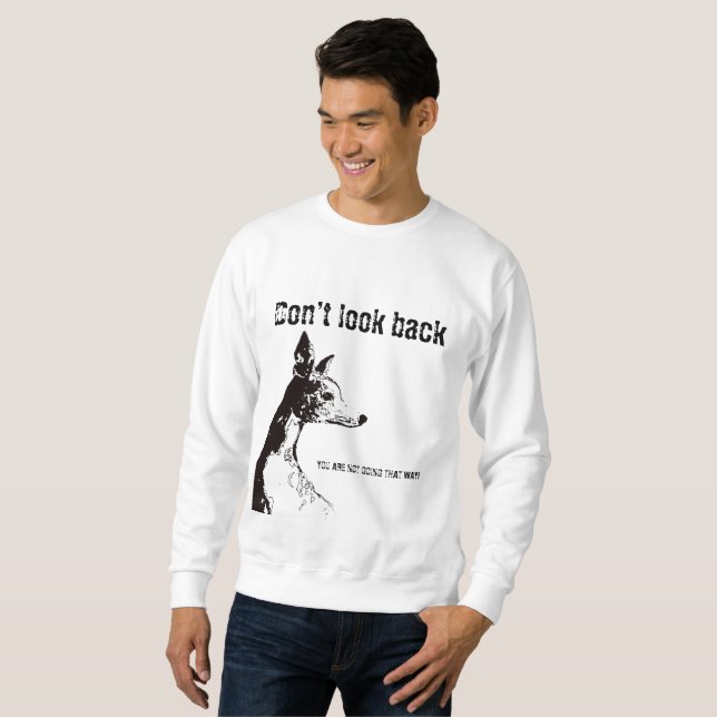 Camiseta Não olhe para trás (Frente Completa)