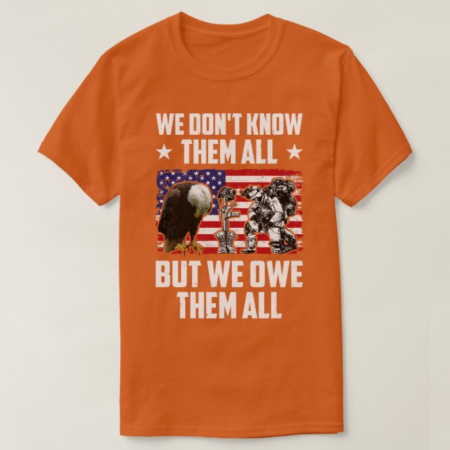 Camiseta Não Os Conhecemos Todos, Mas Devemos-Lhes Todos Me (Frente do Design)