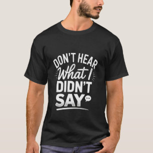 Camiseta Não Ouça O Que Eu Não Disse Autismo Comunicação