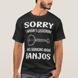 Camiseta Não Ouvir Banjo