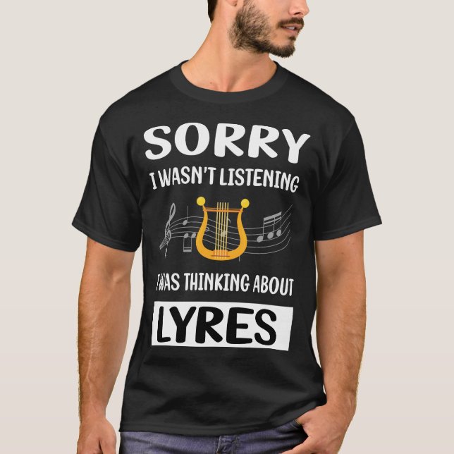Camiseta Não Ouvir Lyre (Frente)