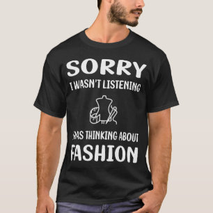 Camiseta Não Ouvir Moda