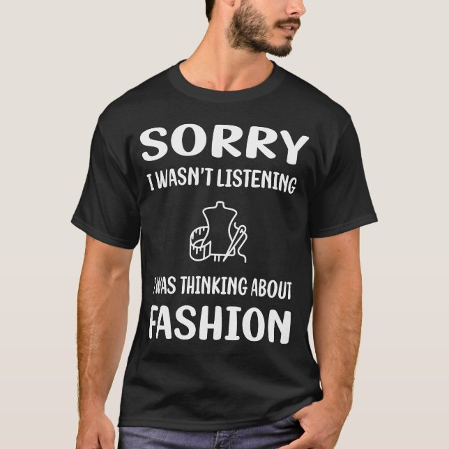 Camiseta Não Ouvir Moda (Frente)