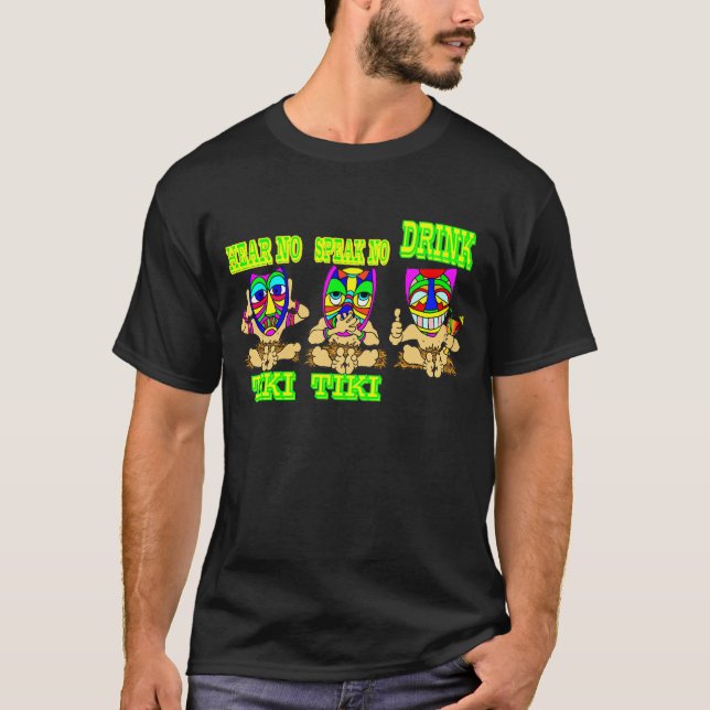 Camiseta Não ouvir nenhum TIKI (Frente)