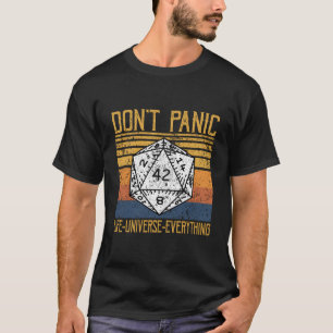 Camiseta Não Pânico A Resposta Ao Universo Da Vida Tudo