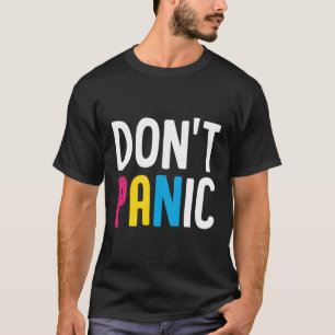 Camiseta Não Pânico no Dia do Orgulho Manual