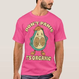 Camiseta Não Pânico Sua Fruta Orgânica Saudável Avocado