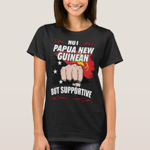 Camiseta Não Papua Nova Guiné, Mas Papua Viagem de Apoio