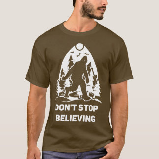 Camiseta Não Pára De Acreditar No Sobrevivente Dotado De Um