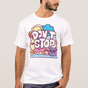 Camiseta Não parar