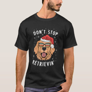 Camiseta Não Pare De Recuperar Proprietários De Retriever