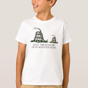 Camiseta Não Passe Em Mim Ou No Meu Filho Nunca Mais Bandei