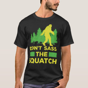 Camiseta Não passe o pé-direito ou o presente de Yeti
