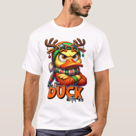 Camiseta Não Pato Comigo - Cristão Sarcástico de Pato Incha