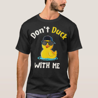 Camiseta Não Pato Comigo Pato de Borracha