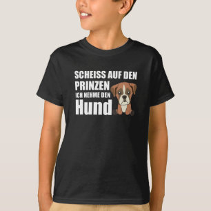Camiseta Não pego o príncipe que eu pego o boxer