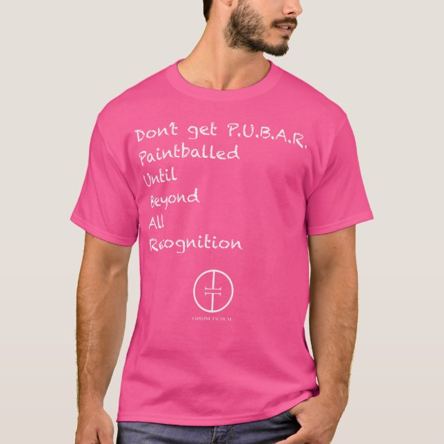 Camiseta Não Pegue P.U.B.A.R. (Frente)
