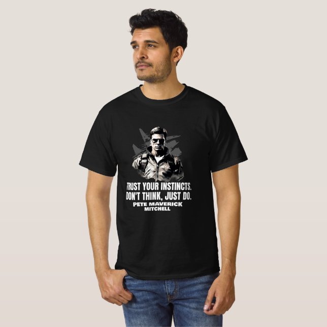 Camiseta Não pense, apenas faça. (Frente Completa)