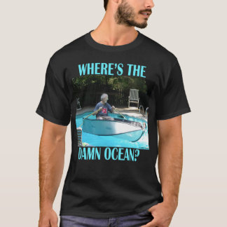 Camiseta Não perdido no mar