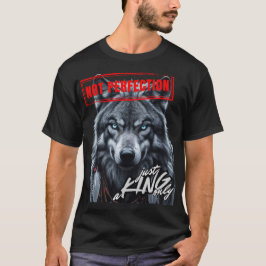 Camiseta Não Perfeição Apenas um Rei Apenas T-Shirt