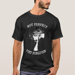Camiseta Não Perfeito Apenas Perdoador