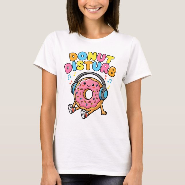 Camiseta Não Perturbe (Frente)